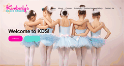 Desktop Screenshot of kimberlysdancestudio.com